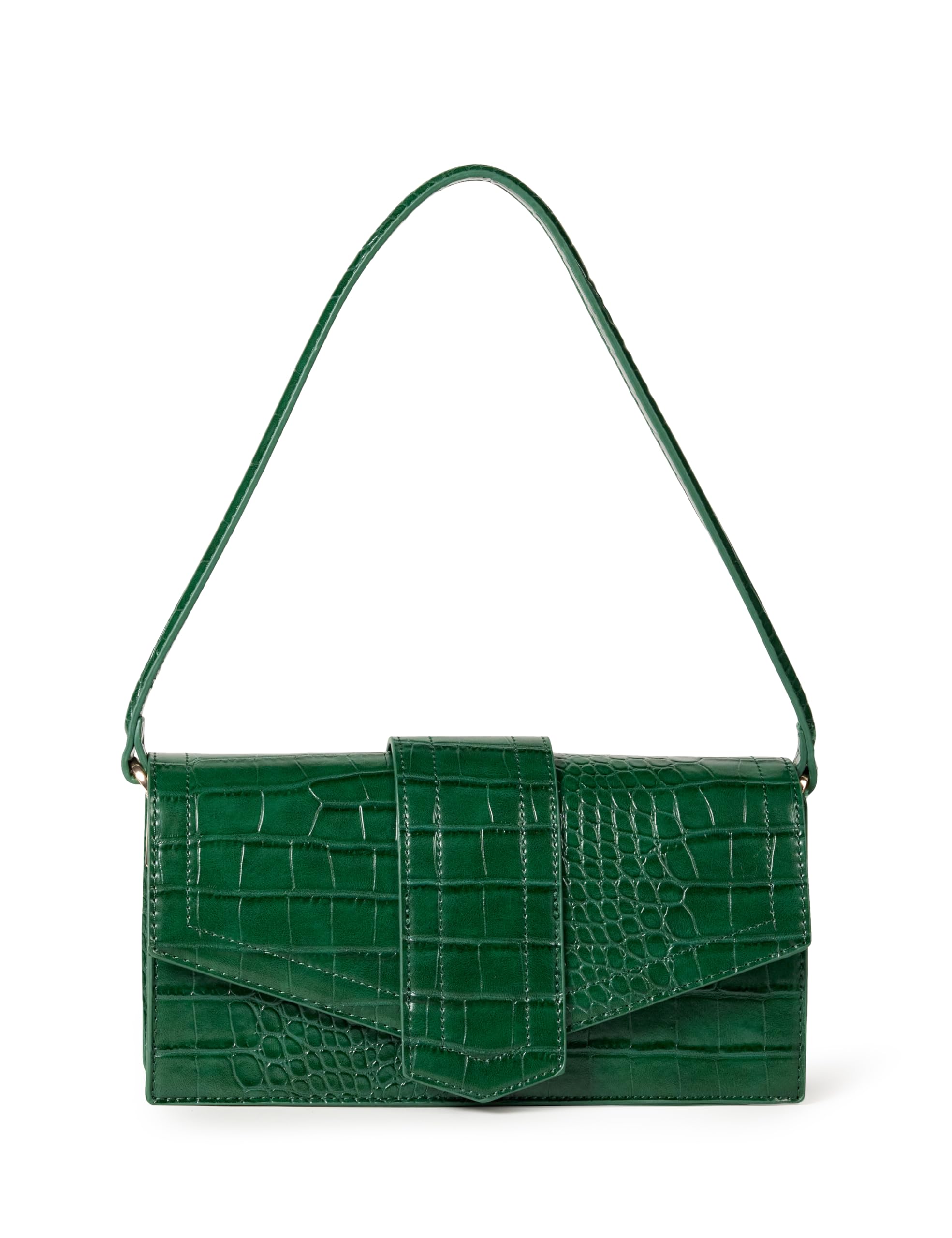 The Drop Damen Safiya Schultertasche mit Überschlag Umhängetasche (1er Pack)