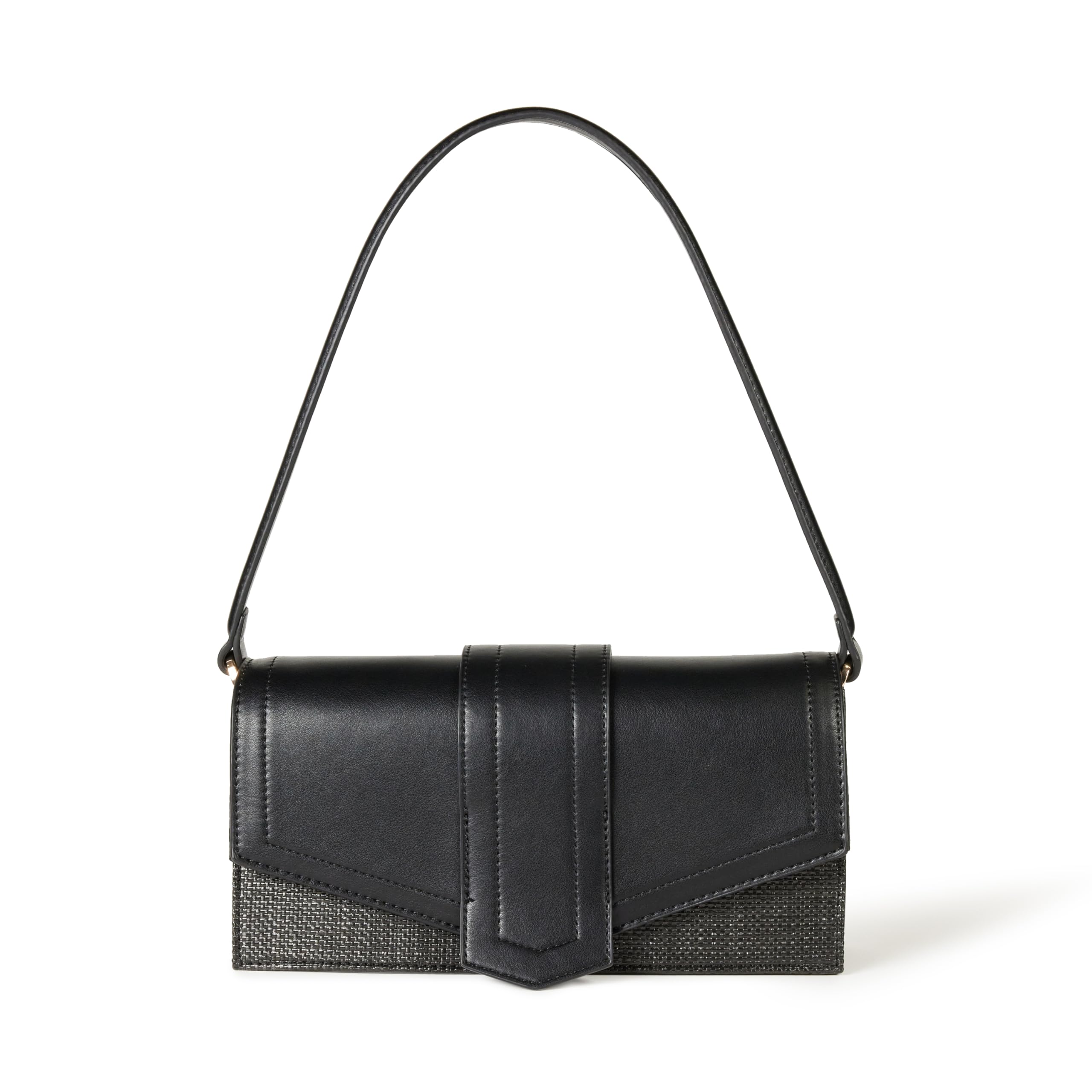 The Drop Damen Safiya Schultertasche mit Überschlag Umhängetasche (1er Pack)