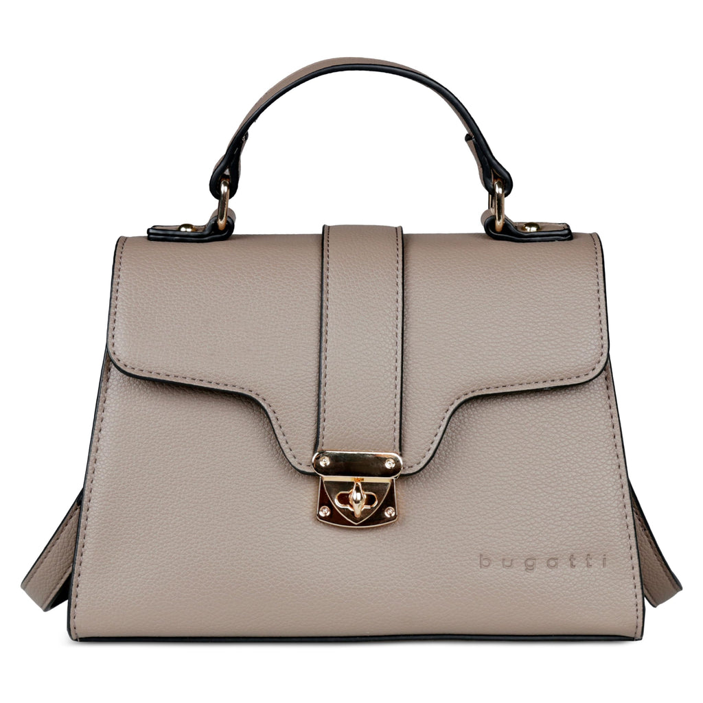 Octistart Mare 3.0 Damen Elegante Kunstleder Schultertasche – Kleine Handtasche Schwarz
